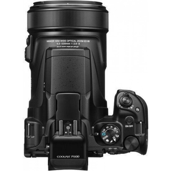 Nikon Coolpix P1100 Compact Φωτογραφική Μηχανή 16MP Οπτικού Ζουμ 125x Μαύρη