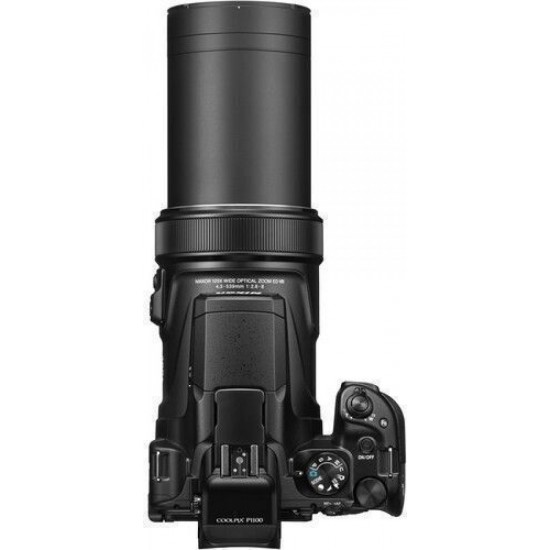 Nikon Coolpix P1100 Compact Φωτογραφική Μηχανή 16MP Οπτικού Ζουμ 125x Μαύρη