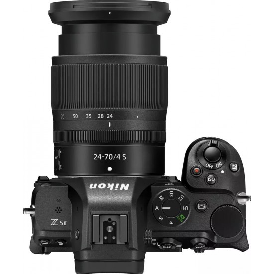 Nikon Z5 II Mirrorless Φωτογραφική Μηχανή Kit (Z 24-70mm F4 S) Μαύρη