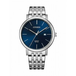 Citizen Ανδρικό Ρολόι 41mm Μπαταρίας με Ασημί Μεταλλικό Μπρασελέ (BI5070-57L)