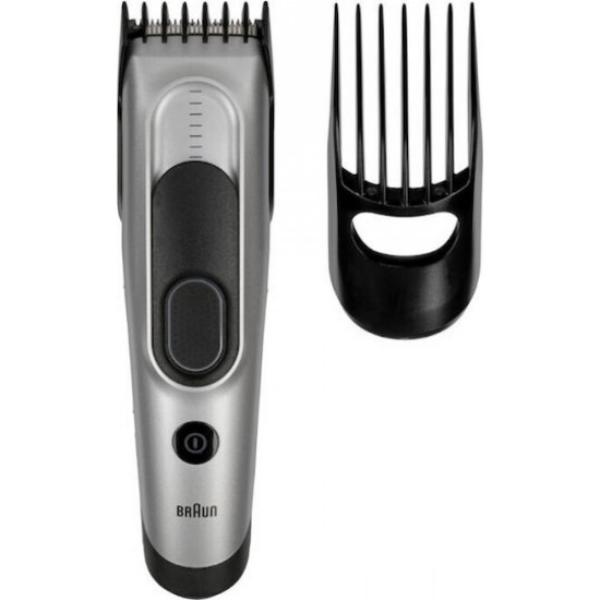 Braun Series 7 Επαναφορτιζόμενη Κουρευτική Μηχανή (HC7590) Γκρι