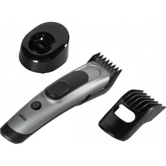 Braun Series 7 Επαναφορτιζόμενη Κουρευτική Μηχανή (HC7590) Γκρι