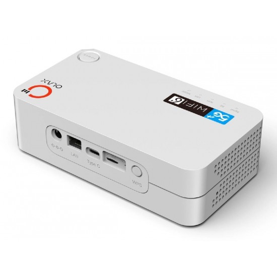 OLAX G5010 Router 5G LTE με LAN θύρα, Wi-Fi 6, dual band, 4000mAh Λευκό
