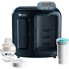 Tommee Tippee Ψηφιακός Θερμαντήρας Μπιμπερό Perfect Prep Day & Night Μαύρο (423746)