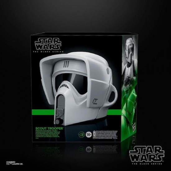 Hasbro Star Wars: : The Black Series - Scout Trooper Κράνος Ρεπλίκα σε Κλίμακα 1:1 (PN00084782)