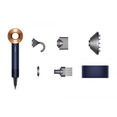 Dyson HD07 Supersonic Πιστολάκι Μαλλιών (412525-01) Dark Blue/Dark Blue/Bright Copper (Gift Pack)