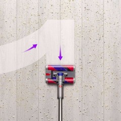 Dyson Omni Glide Επαναφορτιζόμενη Σκούπα 2 σε 1 Stick & Χειρός 18V (470525-01) Ασημί