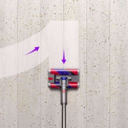 Dyson Omni Glide Επαναφορτιζόμενη Σκούπα 2 σε 1 Stick & Χειρός 18V (470525-01) Ασημί