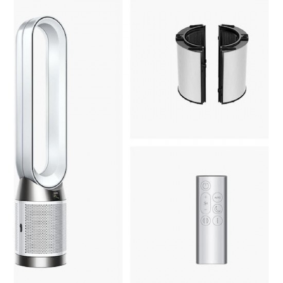Dyson Purifier Cool Pc1 Ανεμιστήρας Χωρίς Πτερύγια 50W (544901-01) Ασημί