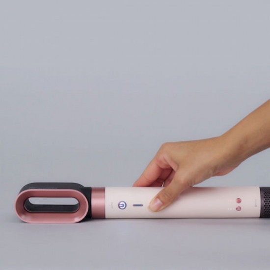 Dyson HS09 Airwrap Co-anda2x Straight+Wavy Πιστολάκι Μαλλιών (598757-01) Ceramic Pink/Rose Gold
