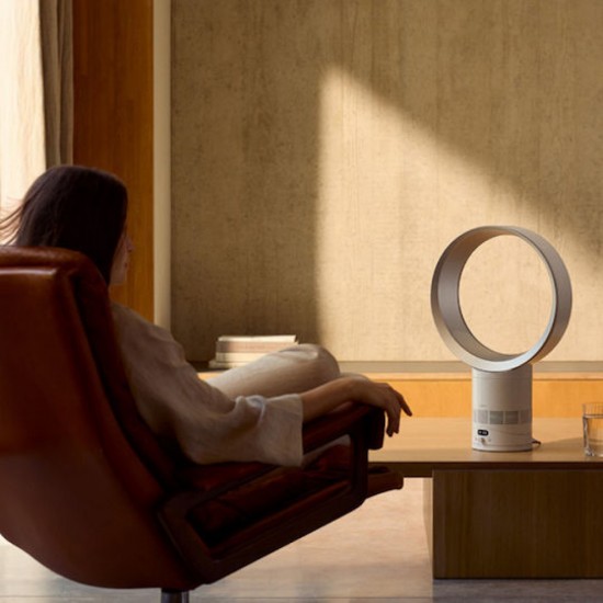 Dyson AM12 Cool CF1 Ανεμιστήρας Χωρίς Πτερύγια 30W (602807-01) Λευκός