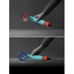 Dyson HD16 Supersonic Nural Straight+Wavy Επαγγελματικό Πιστολάκι Μαλλιών με Φυσούνα 1600W (113407-01) Ceramic Pink/Rose Gold