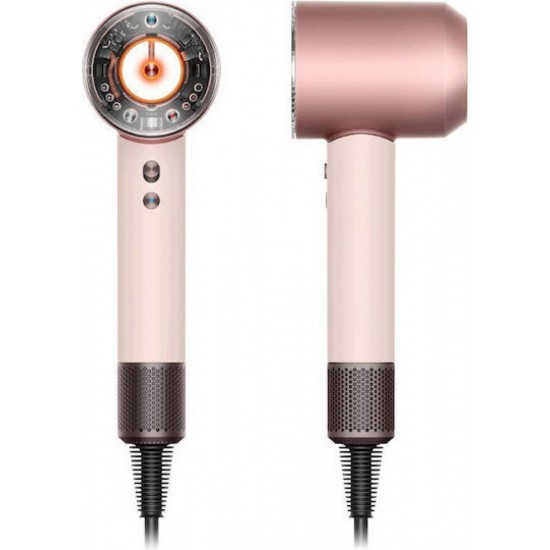 Dyson HD16 Supersonic Nural Straight+Wavy Επαγγελματικό Πιστολάκι Μαλλιών με Φυσούνα 1600W (113407-01) Ceramic Pink/Rose Gold