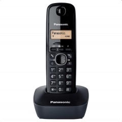 Panasonic KX-TG1611GRH Ασύρματο Τηλέφωνο Μαύρο