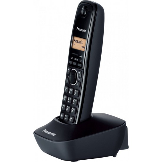 Panasonic KX-TG1611GRH Ασύρματο Τηλέφωνο Μαύρο