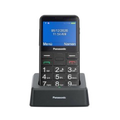 Panasonic KX-TU155 Single SIM Κινητό με Μεγάλα Κουμπιά Μαυρο