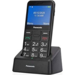 Panasonic KX-TU155 Single SIM Κινητό με Μεγάλα Κουμπιά Μαυρο