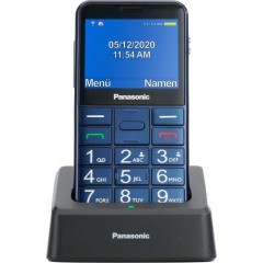 Panasonic KX-TU155 Single SIM Κινητό με Μεγάλα Κουμπιά Μπλέ
