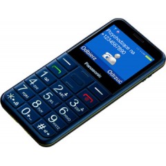 Panasonic KX-TU155 Single SIM Κινητό με Μεγάλα Κουμπιά Μπλέ