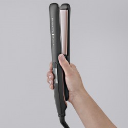 Remington Professional ProLuxe S9100B Πρέσα Μαλλιών με Κεραμικές Πλάκες (T23-7001351) Midnight Edition