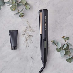 Remington Professional ProLuxe S9100B Πρέσα Μαλλιών με Κεραμικές Πλάκες (T23-7001351) Midnight Edition