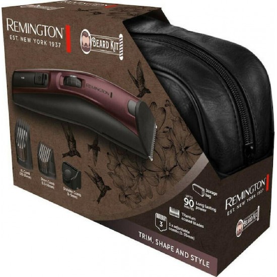 Remington Επαναφορτιζόμενη Κουρευτική Μηχανή (MB4047) Μαύρη