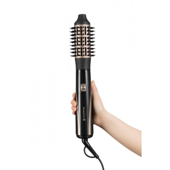Remington Blow Dry and Style Caring Hair Dryer Brush AS7700 1200W 6 Accessories Ionization Black