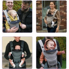 Dooky Κλασικός Μάρσιπος Urban Comfort με Μέγιστο Βάρος 15kg (5326301) Grey Sapphire