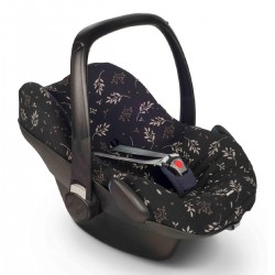 Dooky Κάλυμμα για Κάθισμα Αυτοκινήτου (Αυγό) 0+ (DK-1326832) Romantic Leaves Μαύρο
