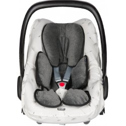 Dooky Baby Car Seat Liner Gray