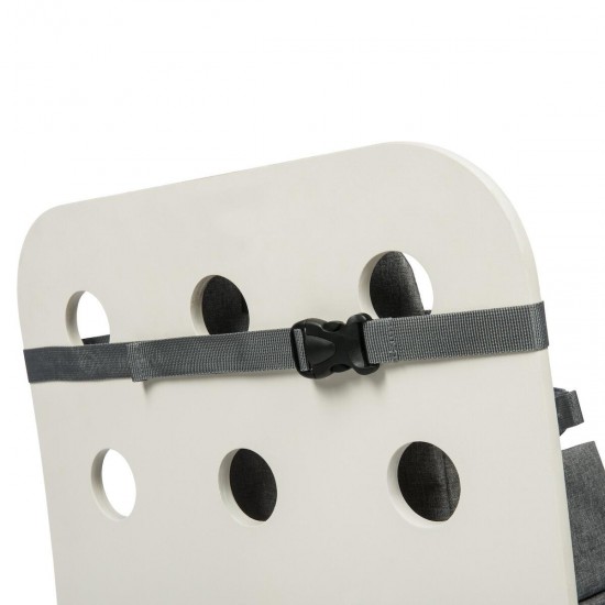 Dooky Φορητό Καθισματάκι Φαγητού για Καρέκλα (DK-5628060) Γκρι