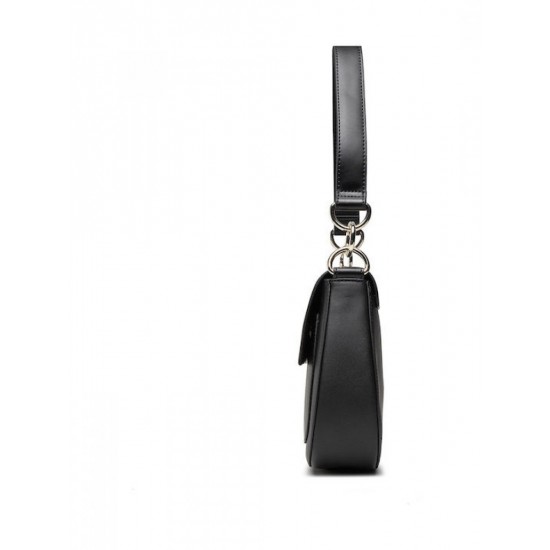 Ted Baker Darcell Δερμάτινη Γυναικεία Τσάντα Ώμου (258599) Μαύρη