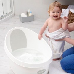Shnuggle Taupe Μπανάκι Μωρού με Τάπα (STB-TPE-EUR) Μπεζ