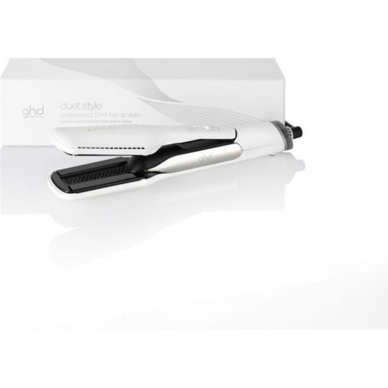 GHD Duet Style Colour Crush Πρέσα Μαλλιών White