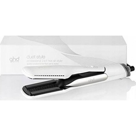 GHD Duet Style Colour Crush Πρέσα Μαλλιών White