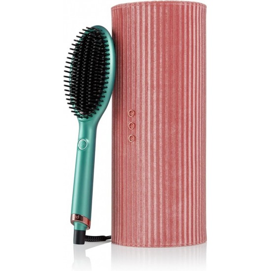 Ghd Glide Smoothing Hot Brush with Exclusive Dusky Pink Vanity Case (99350167405) Green