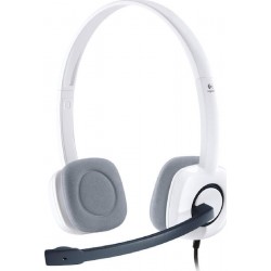 Logitech H150 Stereo Headset (981-000350) White