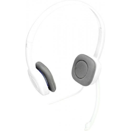 Logitech H150 Stereo Headset (981-000350) White