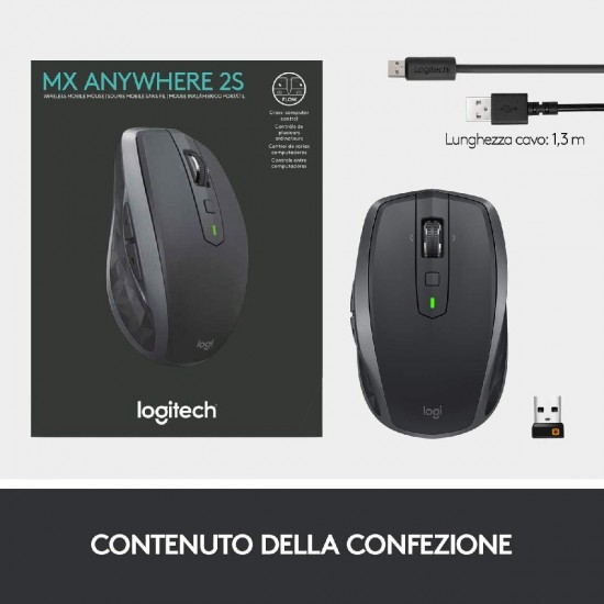 Logitech MX Anywhere 2S Grafit (910-005153)