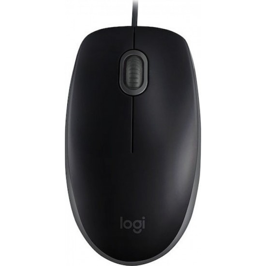 Logitech B110 Silent Ενσύρματο Ποντίκι (910-005508) Μαύρο Logitech B110 Silent Ενσύρματο Ποντίκι (910-005508) Μαύρο