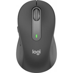 Logitech Signature M650 L Ασύρματο Bluetooth Ποντίκι για Δεξιοχειρες (910-006236) Μαύρο