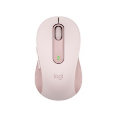 Logitech Signature M650 Ασύρματο Bluetooth Ποντίκι Ροζ (910-006254)