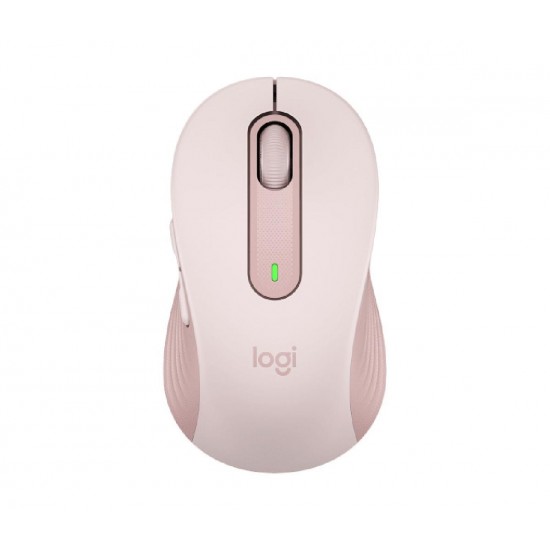 Logitech Signature M650 Ασύρματο Bluetooth Ποντίκι Ροζ (910-006254)
