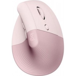 Logitech Lift Ασύρματο Εργονομικό Vertical Ποντίκι (910-006478) για δεξιόχειρες Ροζ
