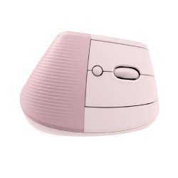 Logitech Lift Ασύρματο Εργονομικό Vertical Ποντίκι (910-006478) για δεξιόχειρες Ροζ