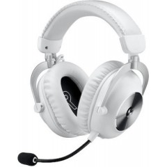 Logitech Pro X 2 Lightspeed Wireless Over Ear Gaming Headset (981-001269) White