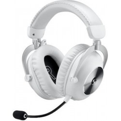 Logitech Pro X 2 Lightspeed Wireless Over Ear Gaming Headset (981-001269) White