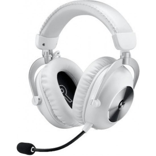 Logitech Pro X 2 Lightspeed Wireless Over Ear Gaming Headset (981-001269) White