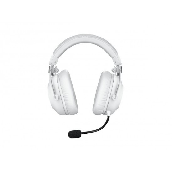Logitech Pro X 2 Lightspeed Wireless Over Ear Gaming Headset (981-001269) White
