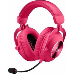 Logitech Pro X 2 Lightspeed Wireless Over Ear Gaming Headset (981-001275) Pink